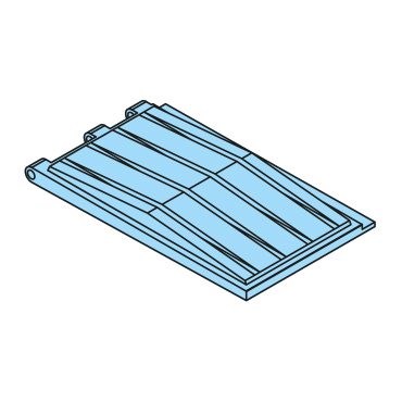 DURAFLEX-Deckel AM3460SM, RAL 2010